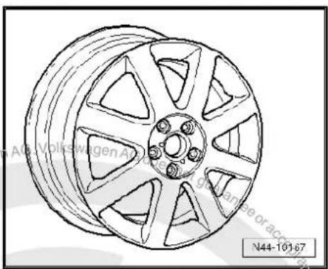 VOLKSWAGEN Polo (1995) - 7 J x 17 - 6