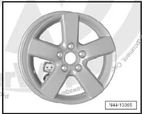 VOLKSWAGEN Polo (1995) - 6^1 / 2 ~J × 16 - 18