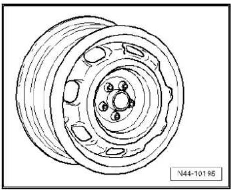 VOLKSWAGEN Polo (1995) - 6 J x 15 - 8