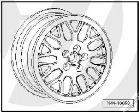 VOLKSWAGEN Polo (1995) - 6^1/_2 J x 16 - 7