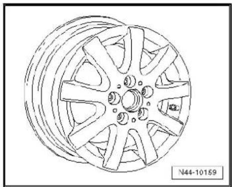 VOLKSWAGEN Polo (1995) - 6^1 / 2 ~J × 15 - 5