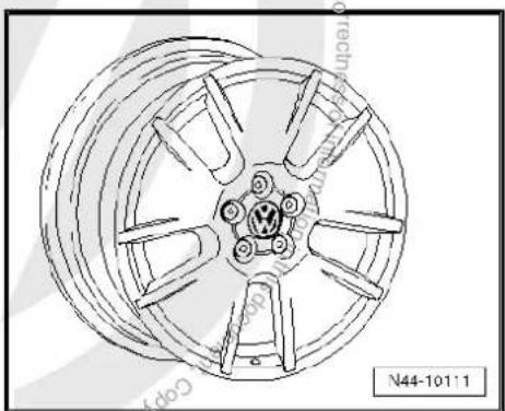 VOLKSWAGEN Polo (1995) - 7 J x 17 - 6