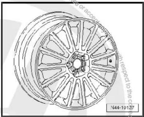 VOLKSWAGEN Polo (1995) - 5^1/_2 J x 17 - 2
