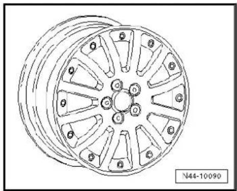 VOLKSWAGEN Polo (1995) - 6^1/_2 J x 16 - 13