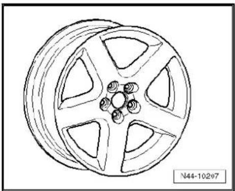 VOLKSWAGEN Polo (1995) - 7 J x 17 - 8