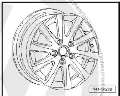 VOLKSWAGEN Polo (1995) - 6^1 / 2J× 15 - 5