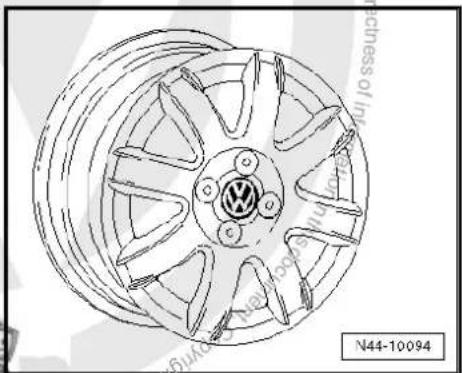VOLKSWAGEN Polo (1995) - 6 J x 15 - 5