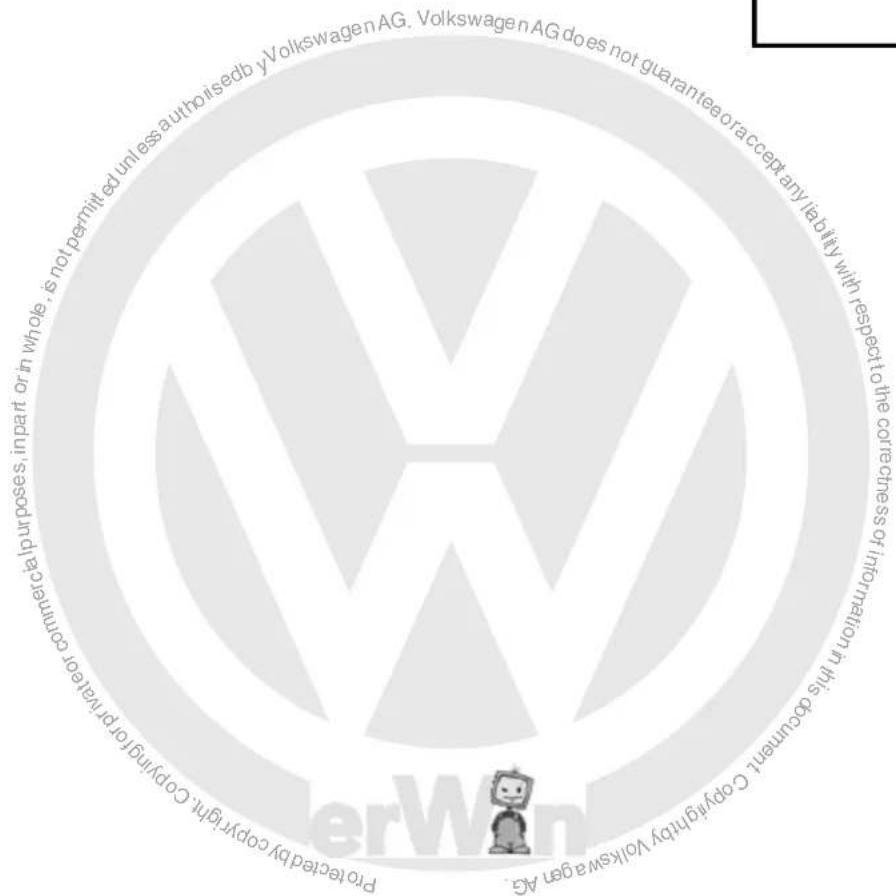 Protected by copyright. Copyright of Consumer purposes, in part or in whole, is not permitted unless authorised by Volkswagen AG. Volkswagen AG does not guarantee or accept any liability with respect to the correctness of information in this becoming copyright by Volkswagen AG.