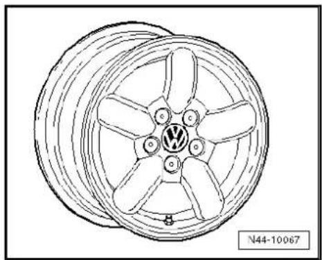VOLKSWAGEN Polo (1995) - Wheel allocation for Sharan, Sharan Syncro. Type 7M model year 1996 to model year 2000 - 11
