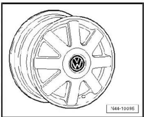 VOLKSWAGEN Polo (1995) - 7 J x 15 - 3