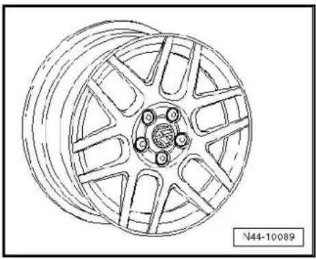 VOLKSWAGEN Polo (1995) - 6^1/2 ~J × 16 - 5
