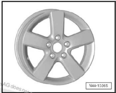 VOLKSWAGEN Polo (1995) - 6½ J x 16 - 19