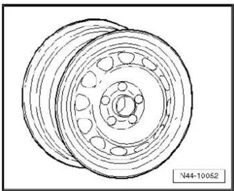 VOLKSWAGEN Polo (1995) - Wheel allocation for Sharan, Sharan Syncro. Type 7M model year 1996 to model year 2000 - 3