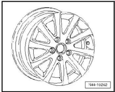 VOLKSWAGEN Polo (1995) - 6^1 / 2 ~J × 15 - 5