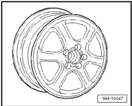 VOLKSWAGEN Polo (1995) - 6^1 / 2 ~J × 15 - 8