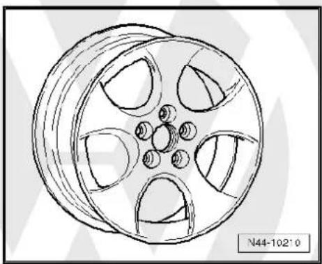 VOLKSWAGEN Polo (1995) - 7^1/_2 J x 18 - 5