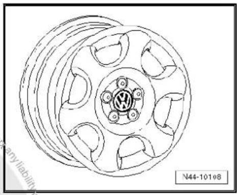 VOLKSWAGEN Polo (1995) - 6^1/_2 J x 16 - 10