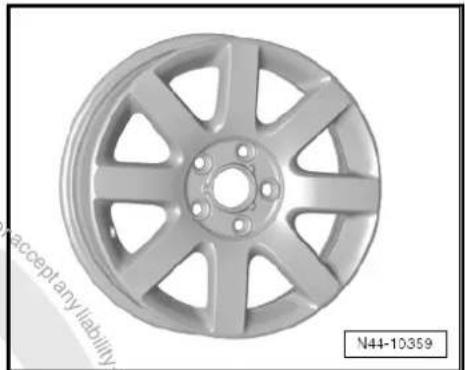 VOLKSWAGEN Polo (1995) - 6^1/2 ~J × 16 - 7