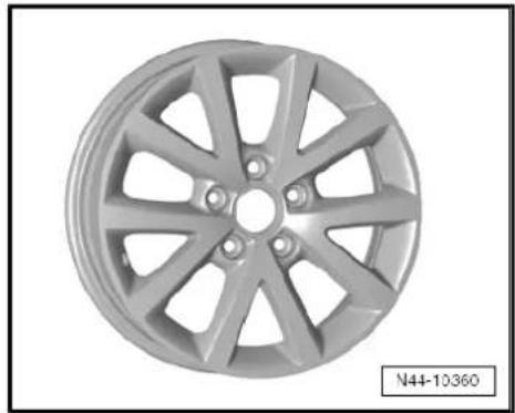 VOLKSWAGEN Polo (1995) - 6^1 / 2J× 16 - 9