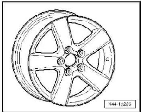 VOLKSWAGEN Polo (1995) - 6½ J x 16 - 10