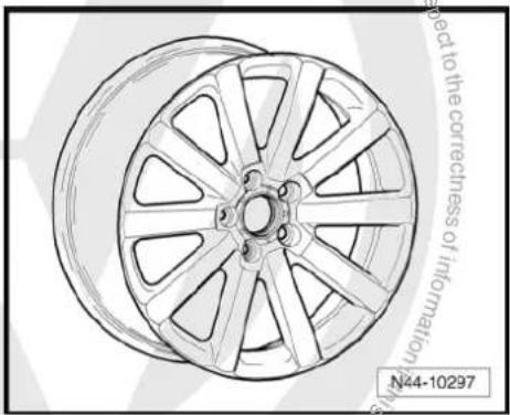 VOLKSWAGEN Polo (1995) - 7^1/_2 J x 18 - 9