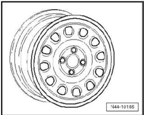 VOLKSWAGEN Polo (1995) - 6 J x 14 - 7