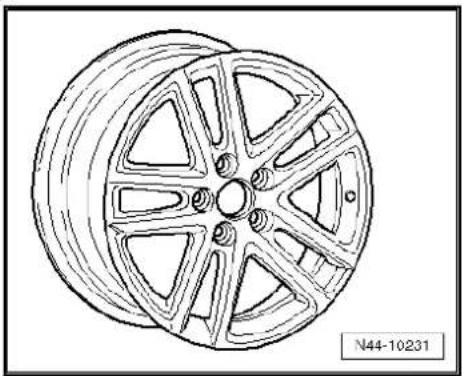VOLKSWAGEN Polo (1995) - 6^1 / 2 ~J × 16 - 6
