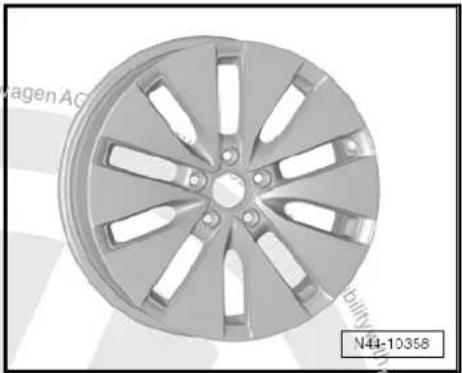 VOLKSWAGEN Polo (1995) - 7^1/_2 J x 18 - 8