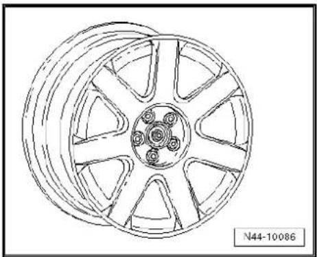 VOLKSWAGEN Polo (1995) - 6^1/2 ~J × 16 - 4