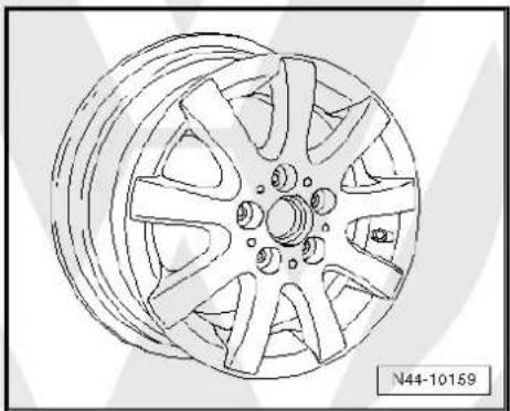 VOLKSWAGEN Polo (1995) - 6^1/_2 J x 15 - 2