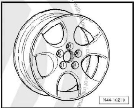 VOLKSWAGEN Polo (1995) - 7^1/2 ~J × 18 - 8