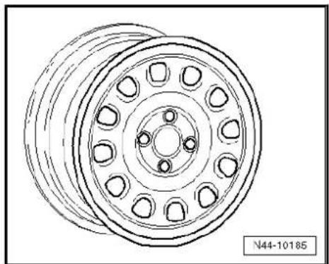 VOLKSWAGEN Polo (1995) - 6 J x 14 - 7