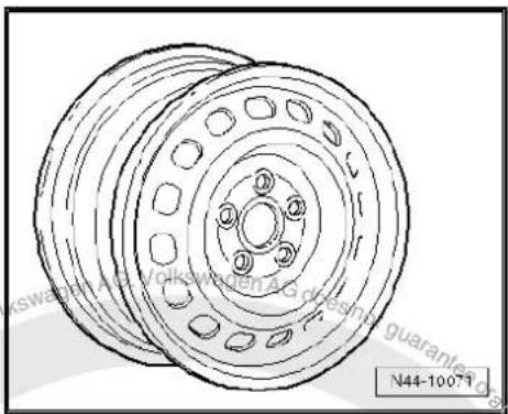 VOLKSWAGEN Polo (1995) - Winter wheels - 1