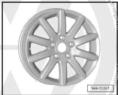 VOLKSWAGEN Polo (1995) - 6^1 / 2J× 16 - 10