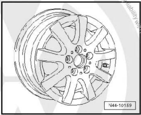 VOLKSWAGEN Polo (1995) - 6^1 / 2 ~J × 15 - 2