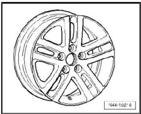 VOLKSWAGEN Polo (1995) - 7^1/_2 J x 18 - 3