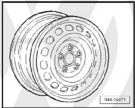 VOLKSWAGEN Polo (1995) - 6^1/_2 J x 16 - 4