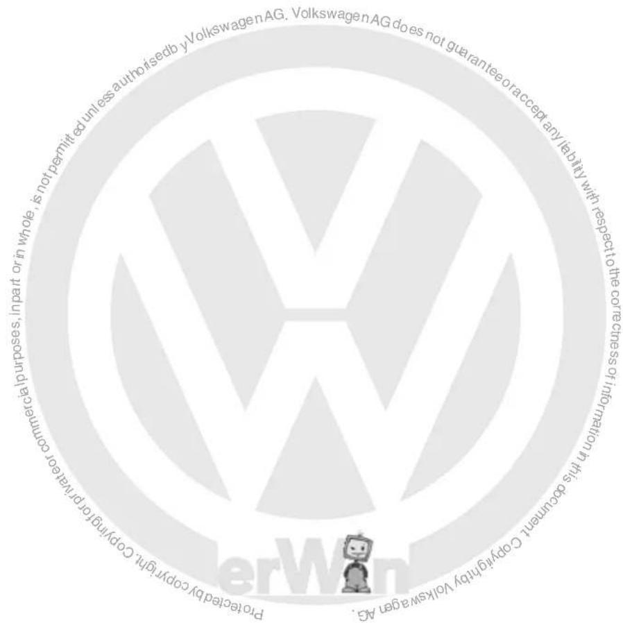 Pro-tend by copyright copyright of commercial purposes, in part or in whole, is not permitted unless authorised by Volkswagen AG. Volkswagen AG does not guarantee or accept any liability with respect to the correctness of information in this document. Copyright hereby Volkswagen AG.