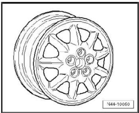 VOLKSWAGEN Polo (1995) - 6^1 / 2 ~J × 15 - 7