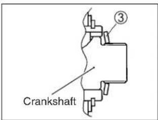 Crankshaft ③