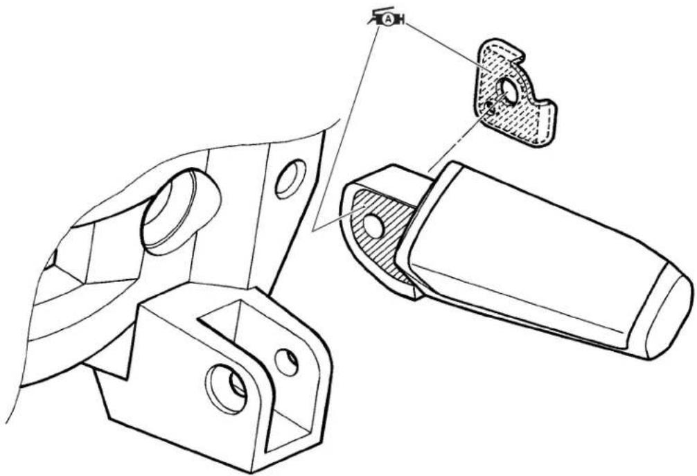 KAWASAKI KLV1000 (2004) - FOOTREST SET-UP - 1