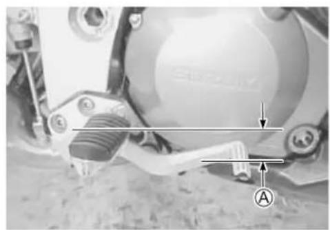 KAWASAKI KLV1000 (2004) - BRAKE PEDAL HEIGHT - 2