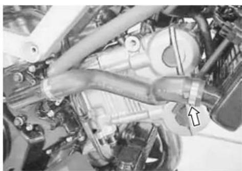 KAWASAKI KLV1000 (2004) - REMOVAL - 2