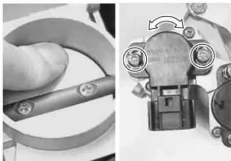 KAWASAKI KLV1000 (2004) - STP SENSOR ADJUSTMENT - 7