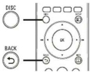 DISC BACK OK BACK SETUP OK