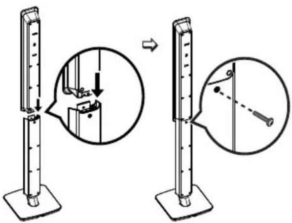 Diagram illustrating a measurement setup with a ruler and magnified view showing the correct and incorrect positions.
