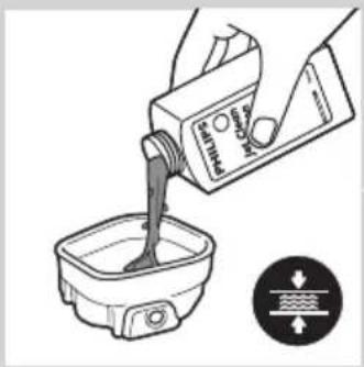 PHILIPS SensoTouch 2D RQ1150 - Preparing the Jet Clean System for use - 2