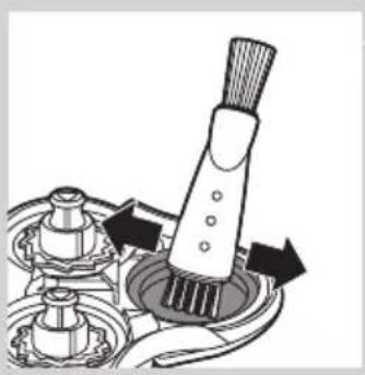 PHILIPS SensoTouch 2D RQ1150 - Limpeza do sistema Jet Clean - 8