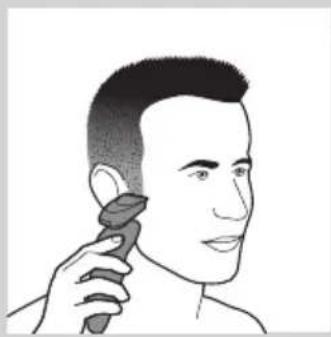 PHILIPS SensoTouch 2D RQ1150 - Het Beard Styler-hulpstuk zonder de kam gebruiken - 3