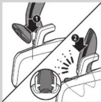 Diagram illustrating a mechanical or fluid system with labeled components and directional arrows indicating flow or movement.